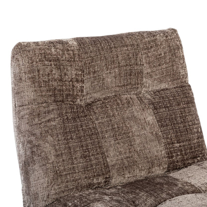 Relaxfauteuil Chill Clay van Starfurn, draaibare relaxfauteuil bekleed met stof Cremona 24