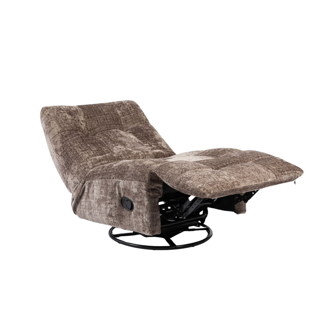 Relaxfauteuil Chill Clay van Starfurn, uitgeklapt 150 cm diep voor optimaal ligcomfort