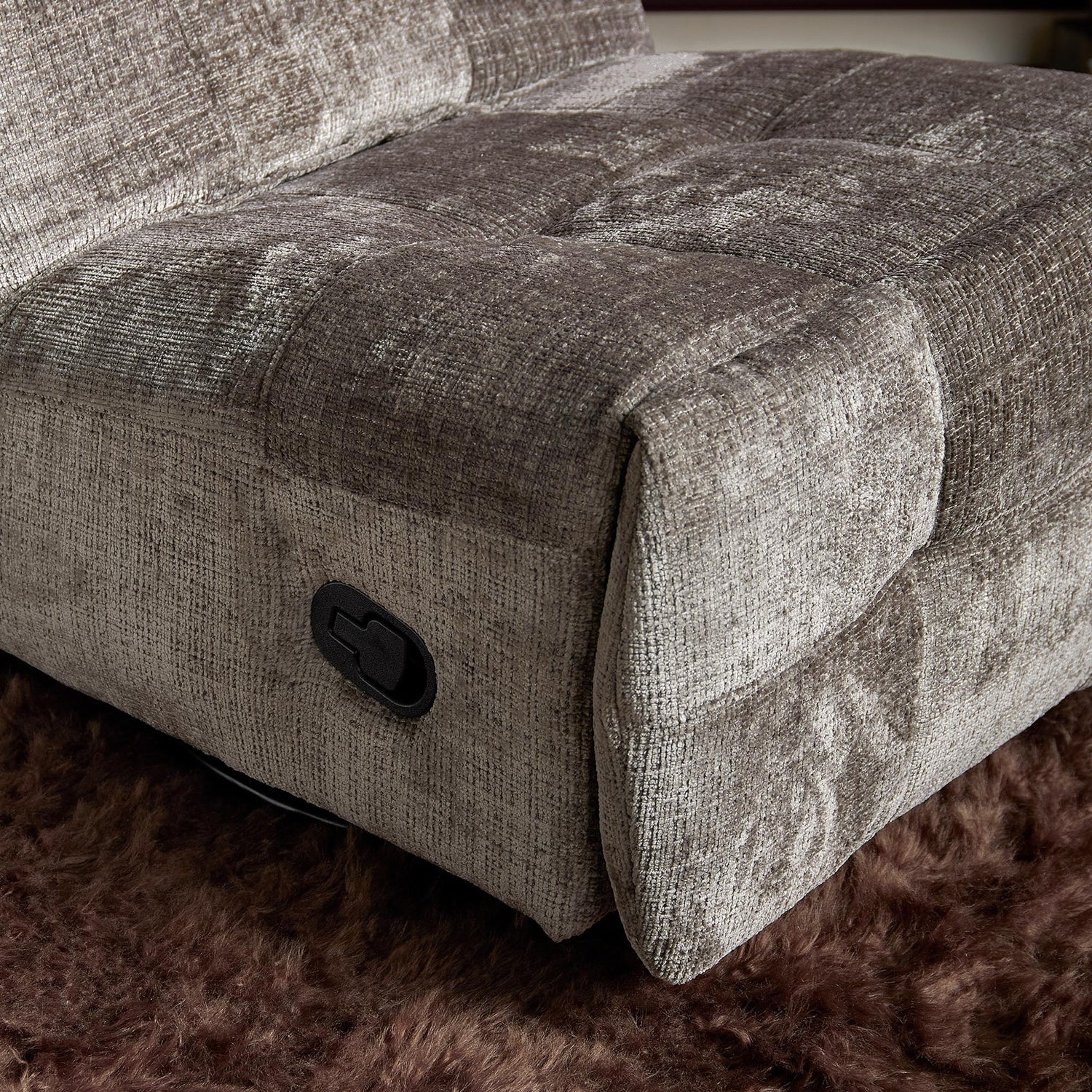 Relaxfauteuil Chill Grijs van Starfurn, comfortabele relaxfauteuil voor woonkamer of leeshoek