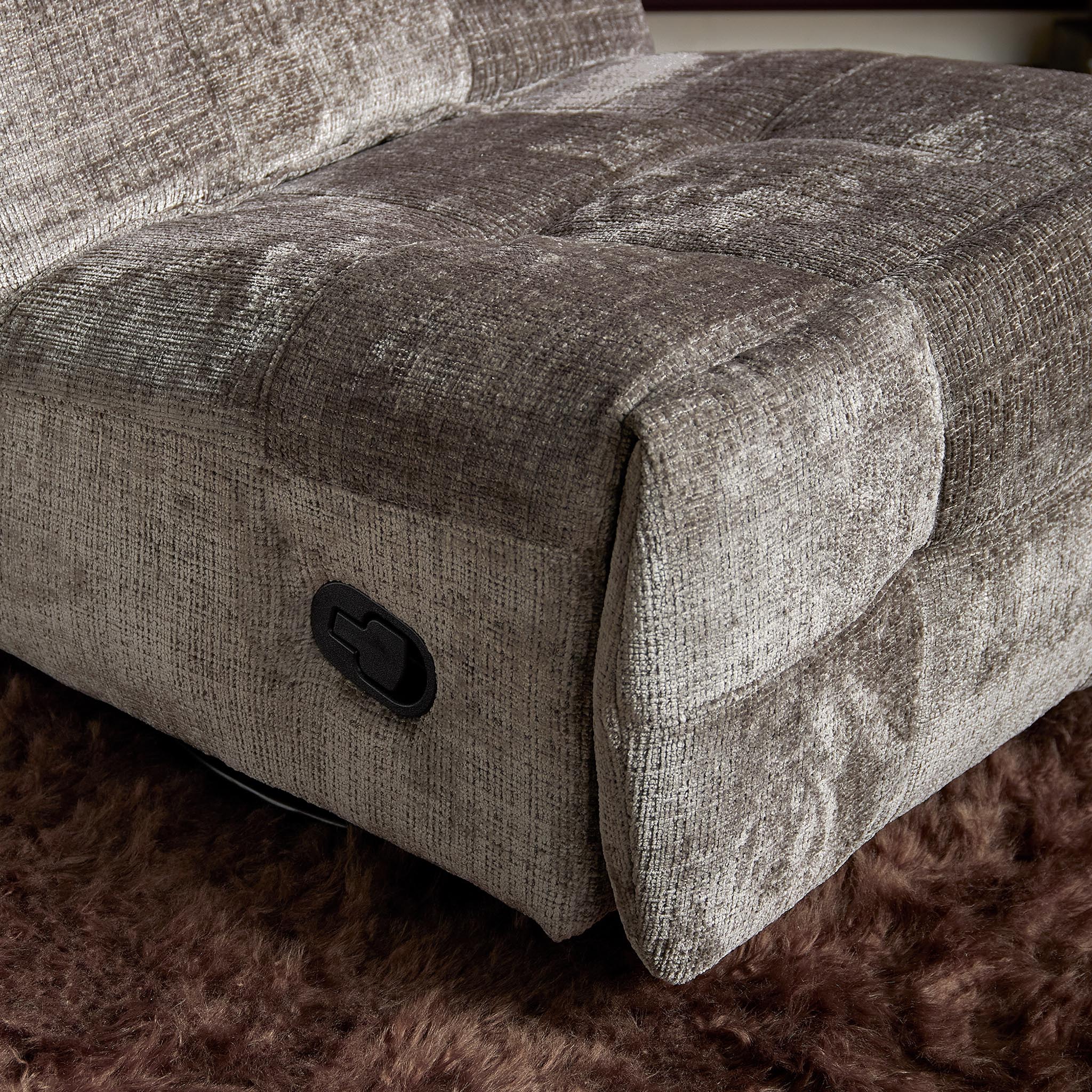 Relaxfauteuil Chill Grijs van Starfurn, comfortabele relaxfauteuil voor woonkamer of leeshoek