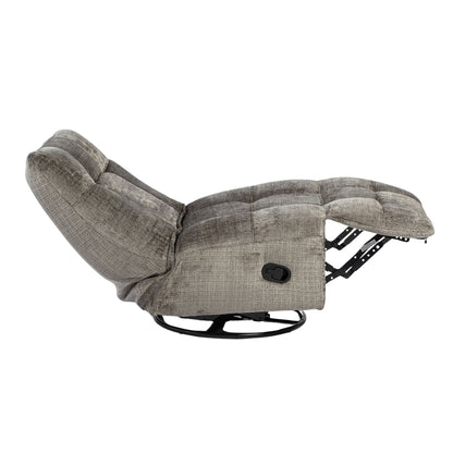 Relaxfauteuil Chill Grijs van Starfurn, lichte schommelstand voor extra ontspanning