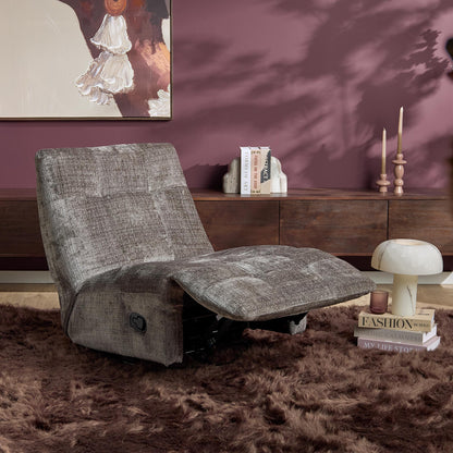 Relaxfauteuil Chill Grijs van Starfurn, modern ontwerp van 78 cm breed en 90 cm hoog
