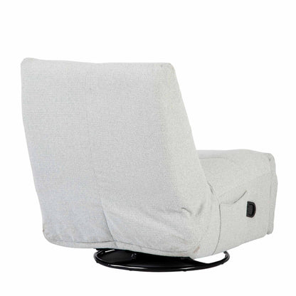 Relaxfauteuil Lazy van Starfurn van bovenaf, met zicht op de ruime zitting