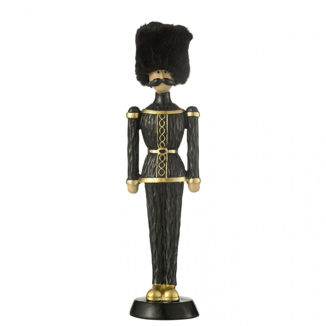 Notenkraker Bont Hoed Resin Zwart Large J-Line