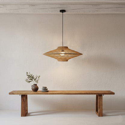 Raw Materials Hanglamp Corda Touw Naturel Large Ø80cm