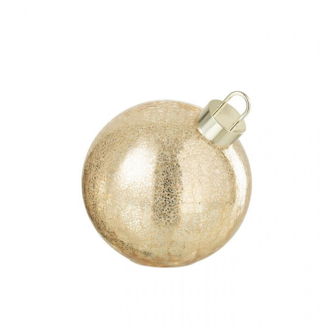 Kerstbal Led Glas Goudkleurig Medium J-Line