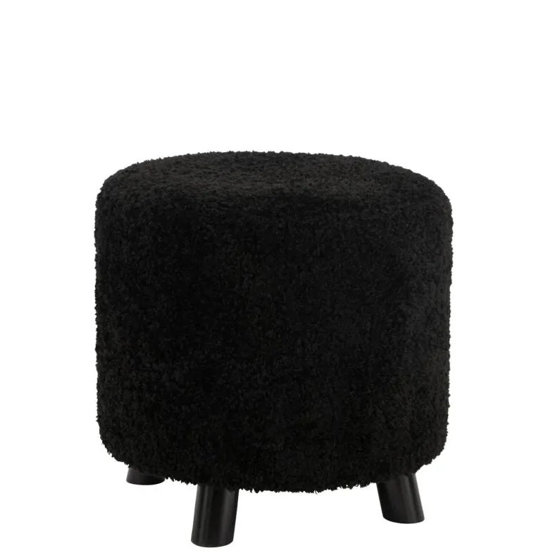 Poef Schaap Zwart J-Line