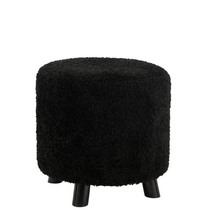 Poef Schaap Zwart J-Line