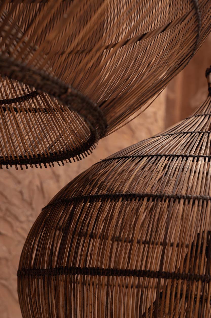 De Desert Gourd Hanglamp Donker Walnoot Small Bazar Bizar