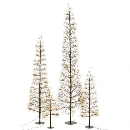 Boom Led Warm Witte Lichten Ijzer Zwart Large H180cm J-Line