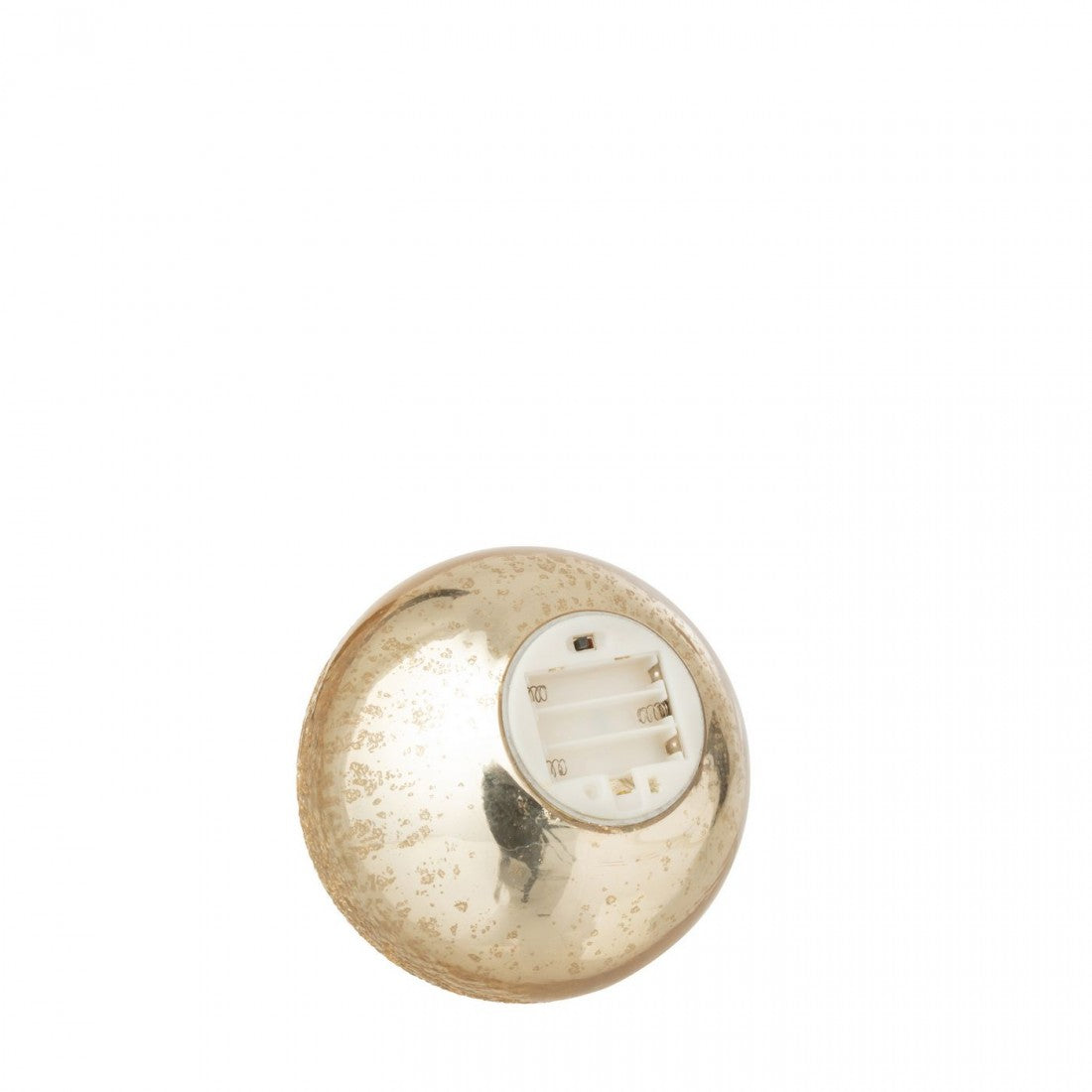 Bal Led Gekraakt Glas Goudkleurig Set van 2 J-Line