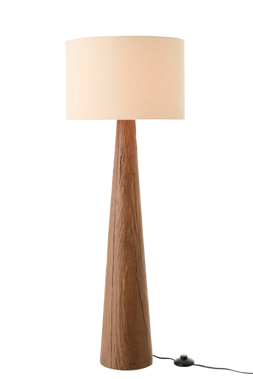 Vloerlamp Melina Keramiek Donkerbruin Large J-Line