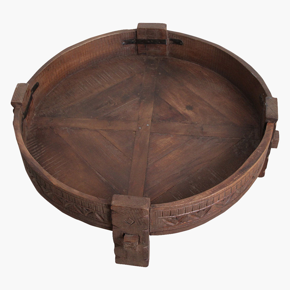 Bijzettafel Grinder Bruin Raw Materials