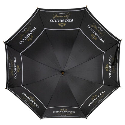 Mars &amp; More Paraplu Wijn Prosecco Zwart 105cm