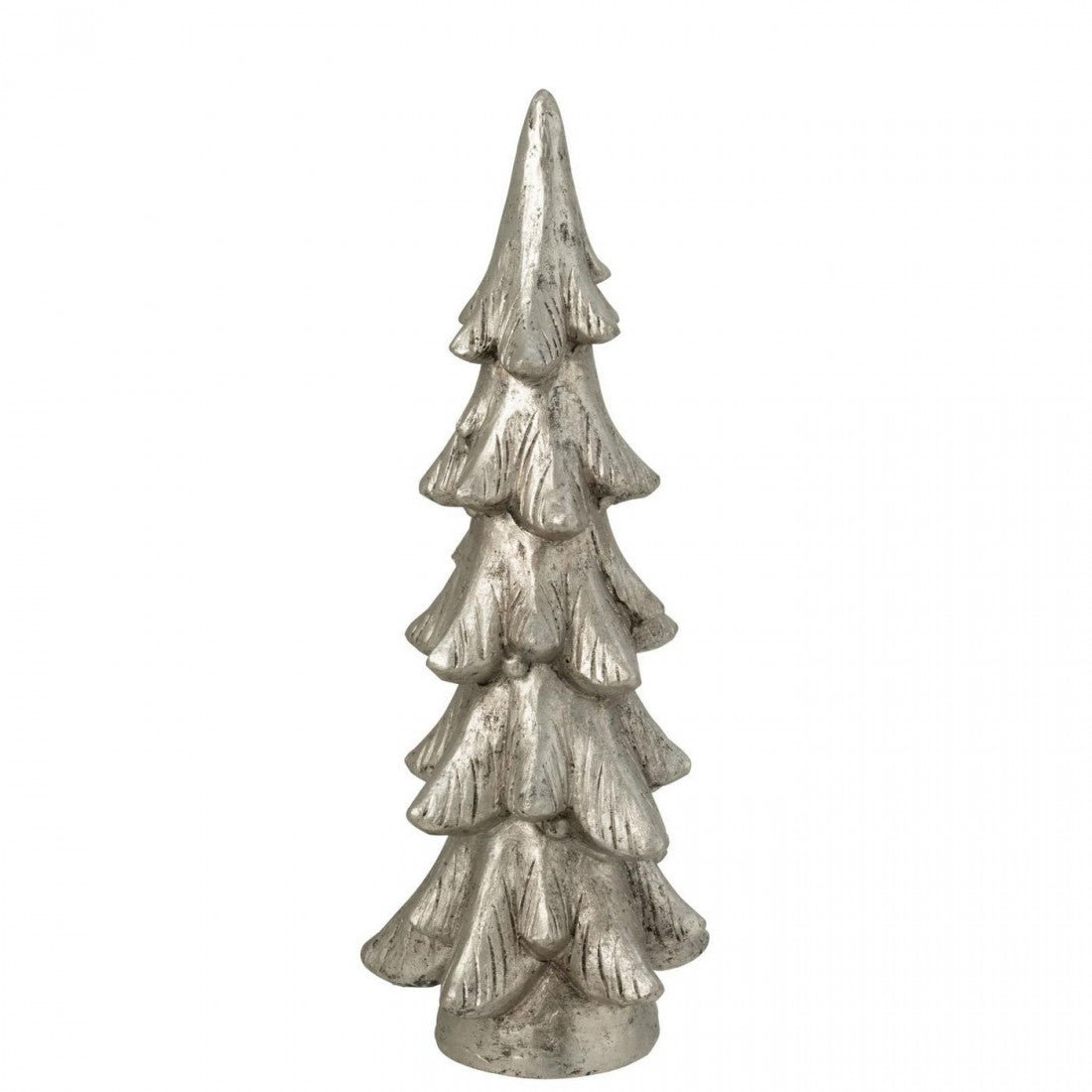 Kerstboom Op Voet Magnesium Zilverkleurig Set van 2 J-Line