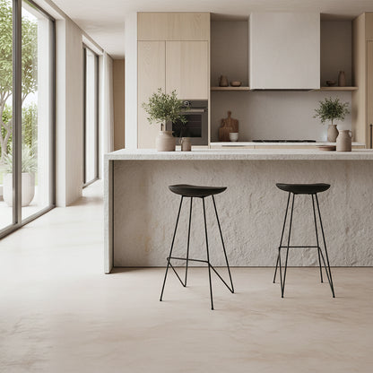 Loft Barkruk Zwart Raw Materials
