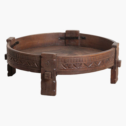 Bijzettafel Grinder Bruin Raw Materials