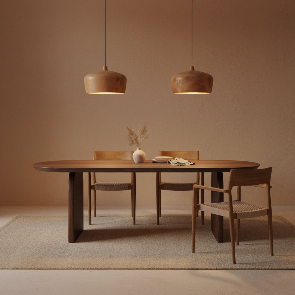Hanglamp Sirocco Dome Ø30cm Raw Materials