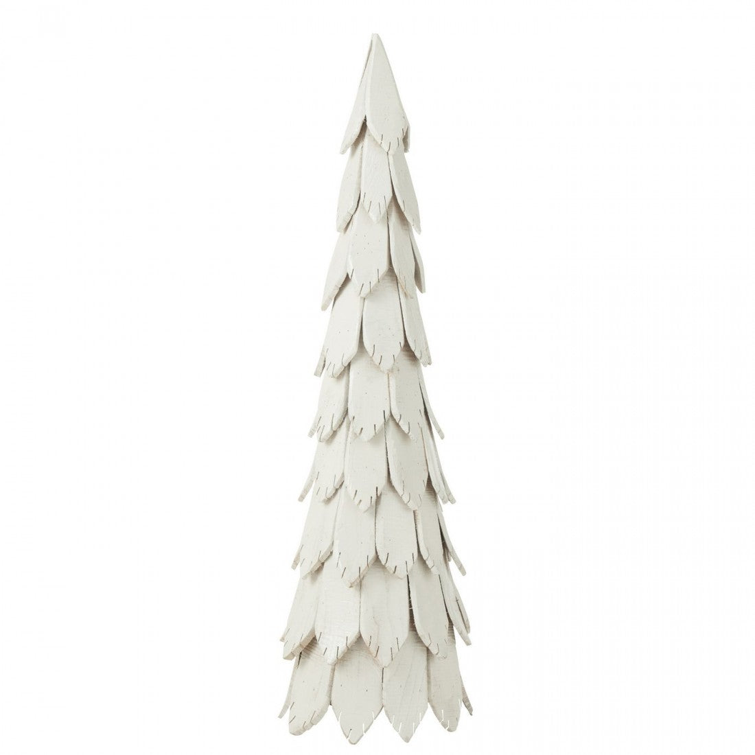 Kerstboom Stukken Hout Wit Large H120 J-Line