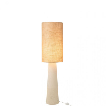 Vloerlamp Ava Glasvezel/Jute Naturel Small H140cm J-Line