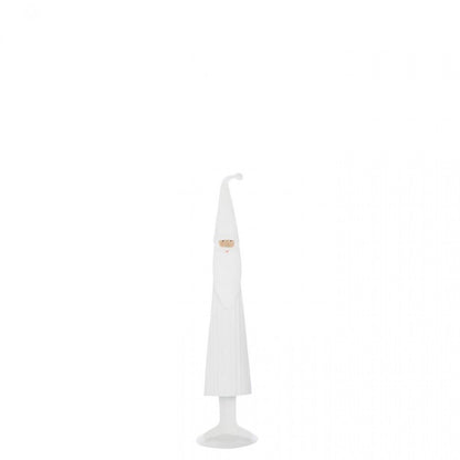 Kerstman Modern Metaal Wit Set van 2 J-LIne