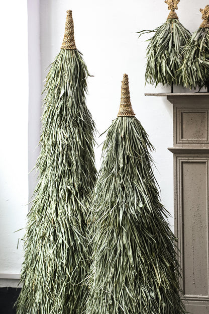 Elghanni Green Grass Kerstboom Beeld Small Groen 120cm PTMD