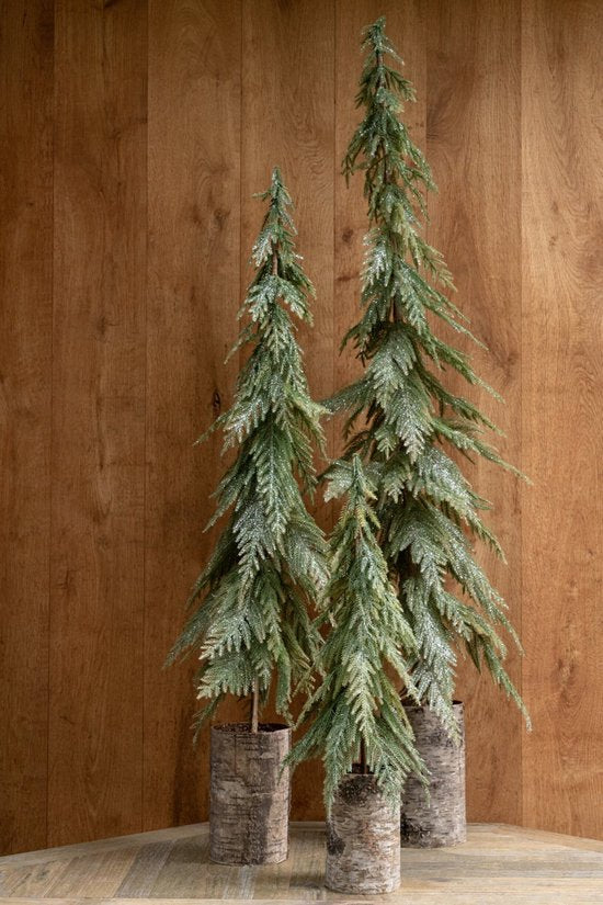 Kerstboom Op Houten Voet Groen Large H120cm J-Line