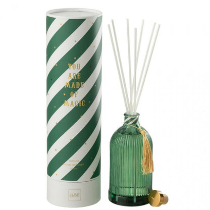Geurverspreider Magic Geurolie Wit/Donkergroen Large 500ml J-Line