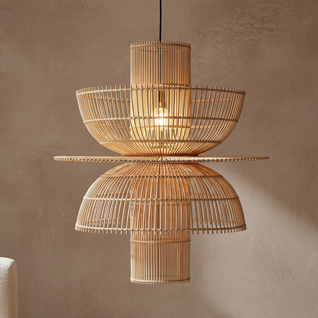 Saturn Hanglamp Ø65cm Raw Materials