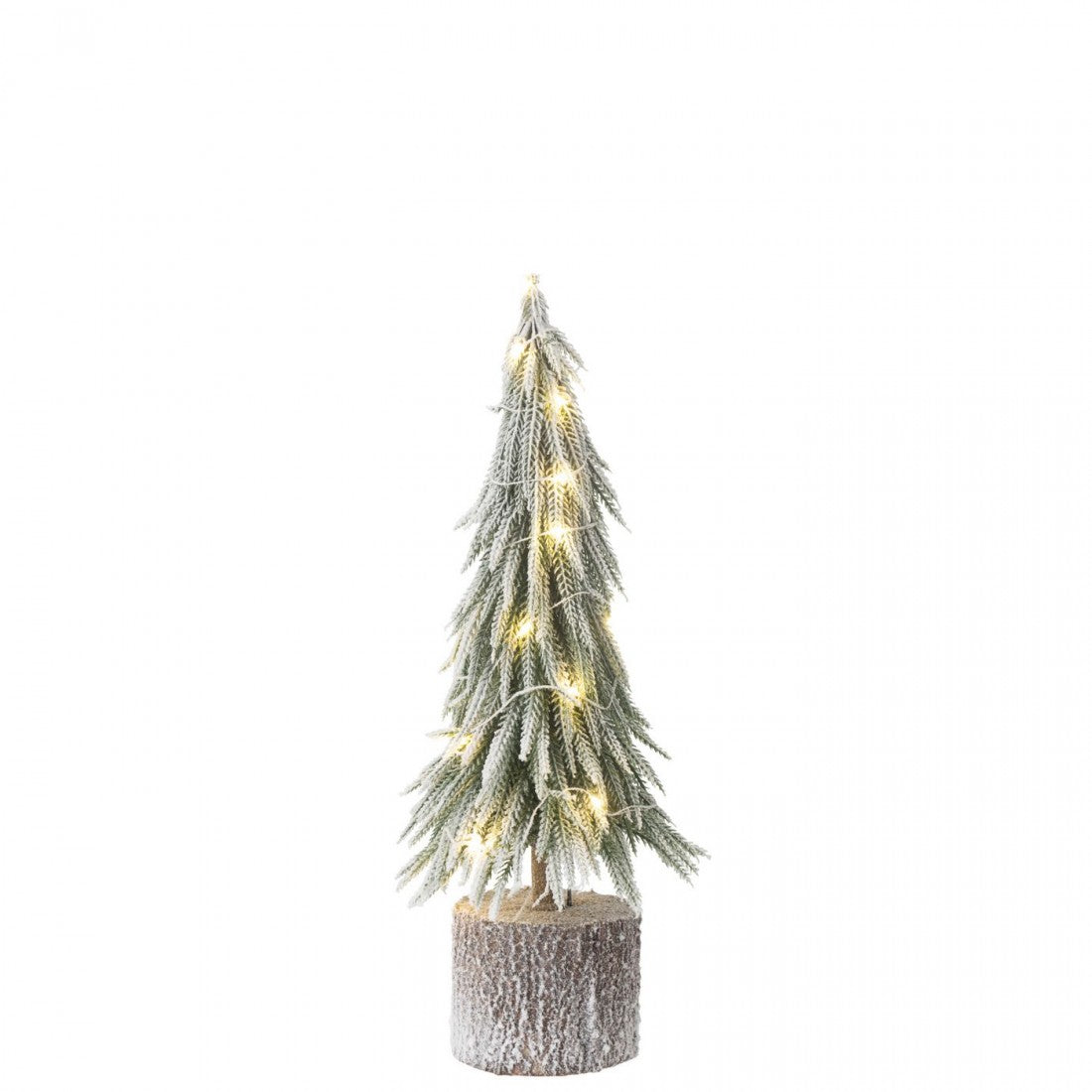Kerstboom A+Led Kunststof Sneeuw Groen Medium H 45cm J-Line
