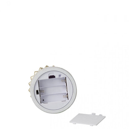 Kerstboom Led Draaiend Glas Goudkleurig Set van 2 J-Line