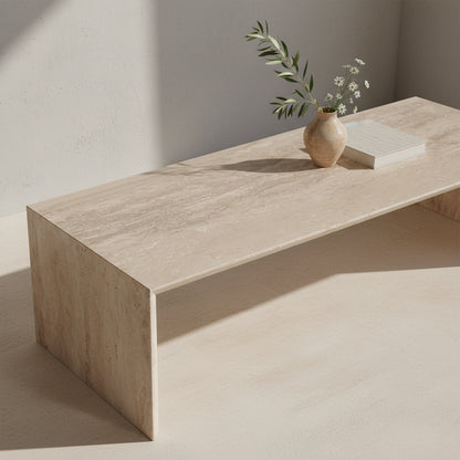 Travertin Salontafel Sleaky Raw Materials