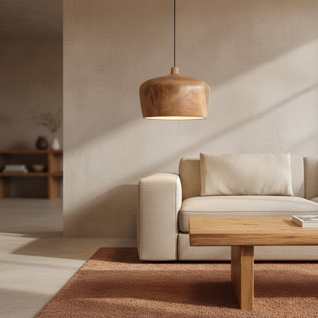 Hanglamp Sirocco Dome Ø30cm Raw Materials