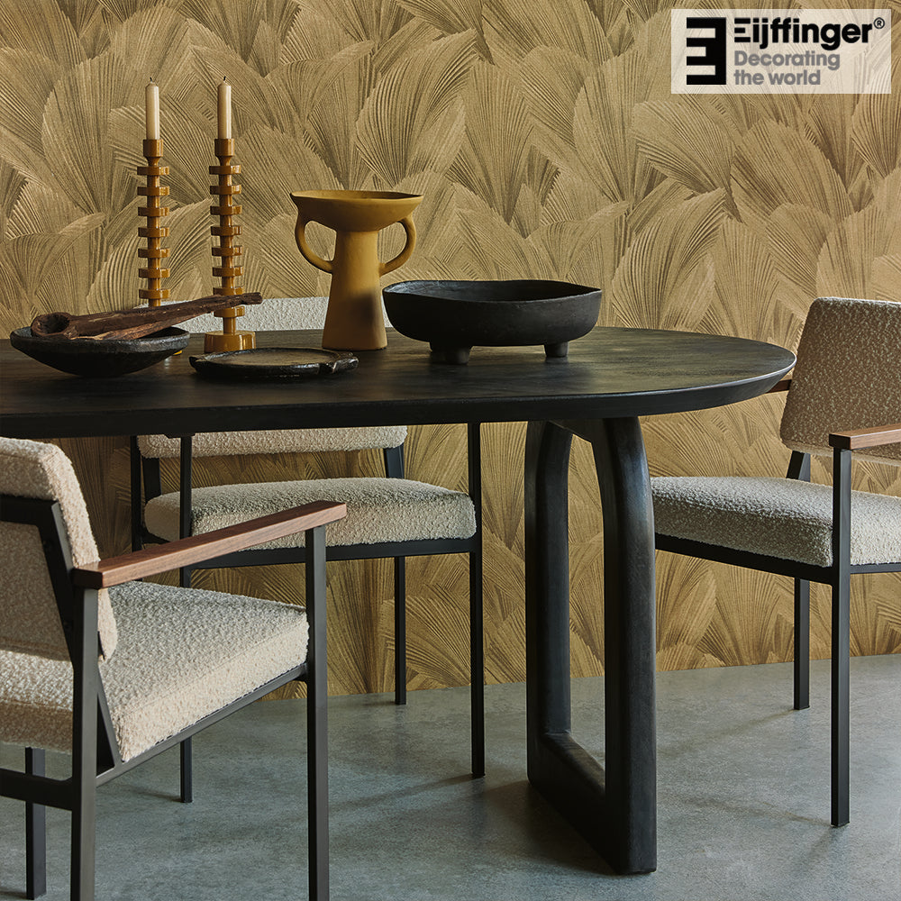 Bullnose Eettafel Mix Zwart 200cm Raw Materials