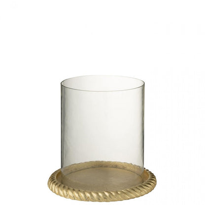 Kaarshouder Aluminium Goudkleurig J-Line