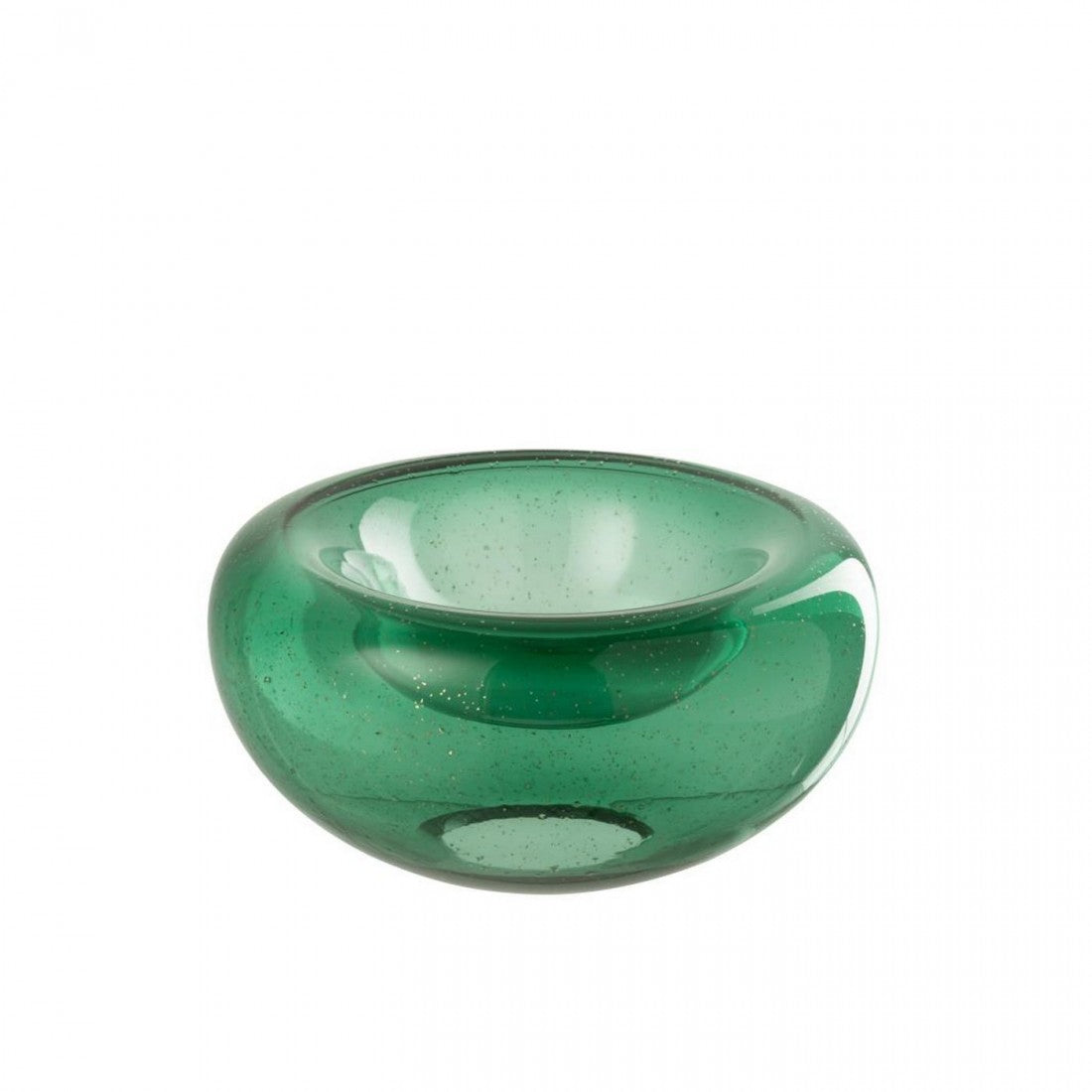 Sierschaal Carol Glas Smaragdgroen Small
