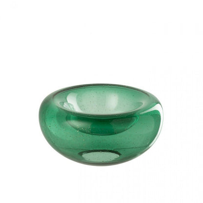 Sierschaal Carol Glas Smaragdgroen Small