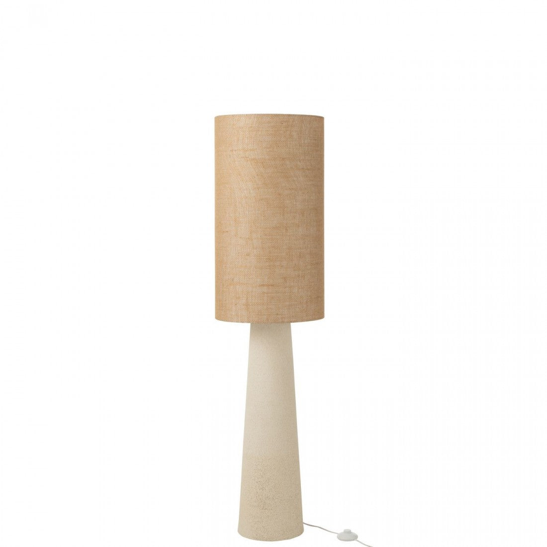 Vloerlamp Ava Glasvezel/Jute Naturel Small H140cm J-Line