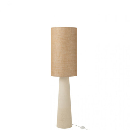 Vloerlamp Ava Glasvezel/Jute Naturel Small H140cm J-Line