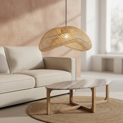 Hanglamp Maze Organic Naturel XL Raw Materials