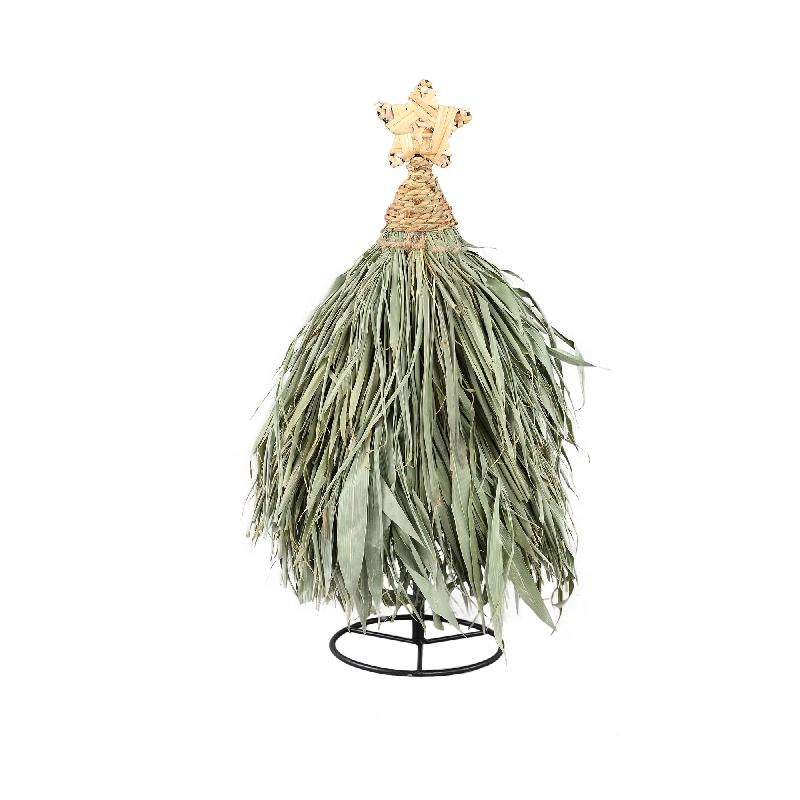 Elghanni Green Grass Kerstboom Beeld Small Groen 39cm PTMD