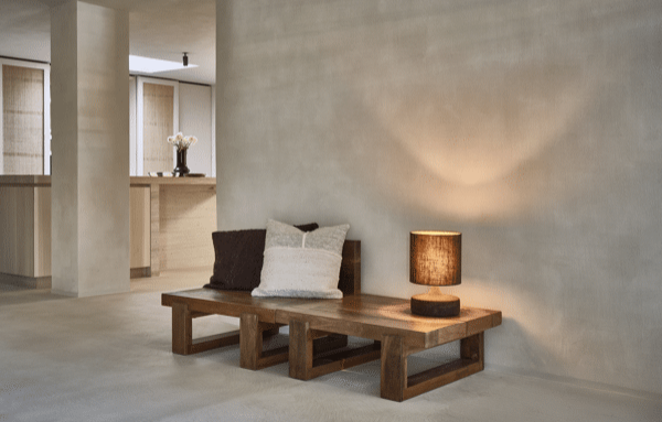 ANDALUCIA - Salontafel - teruggewonnen hout - L80x W70xH30cm - Naturel Pomax