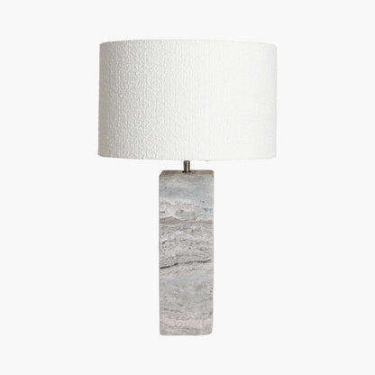 Lampvoet Fantasy Bruin Marmer Vierkant Raw Materials