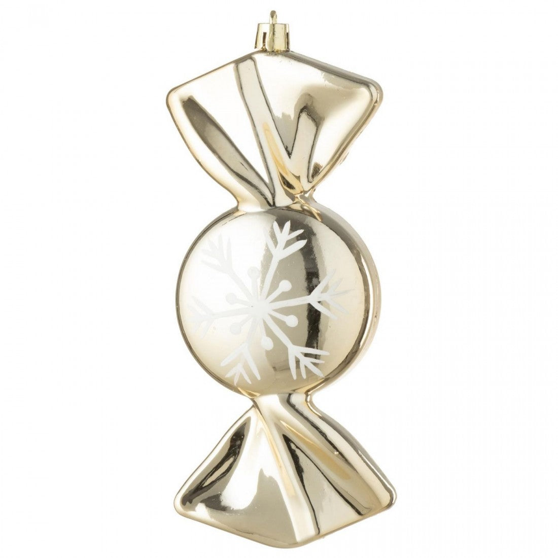 Doos Van 8 Hanger Snoep Plastiek Goudkleurig J-Line