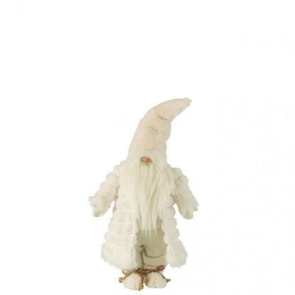 Kabouter Gewatteerde Jas Textiel Creme/Bruin Small J-Line