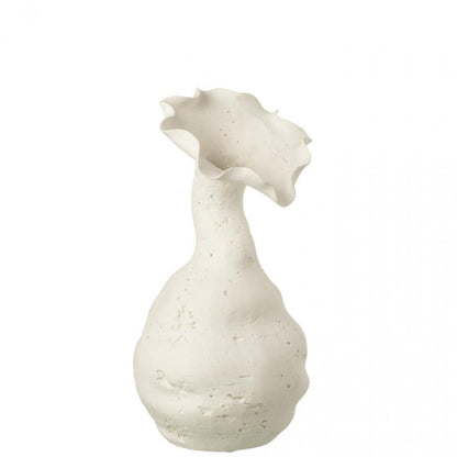 Vaas Helix Keramiek Wit Large L19,5cmxB19cmxH38cm J-Line