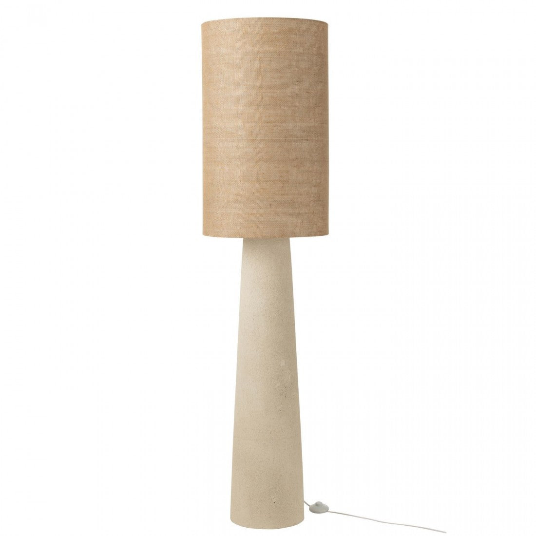 Vloerlamp Ava Glasvezel/Jute Naturel Large H168,5cm J-Line