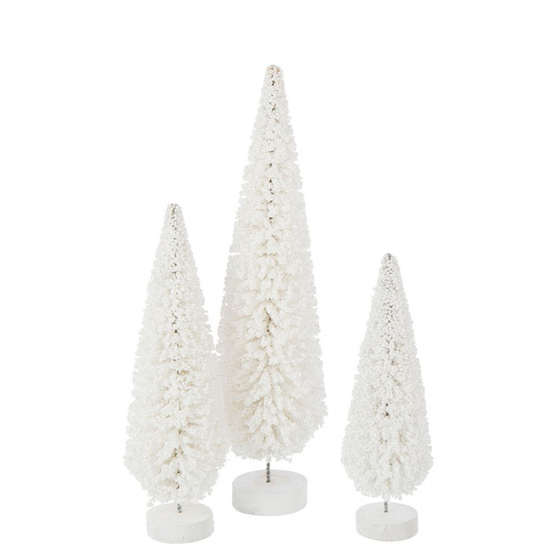 Kerstboom Pet Wit Set van 3 J-Line
