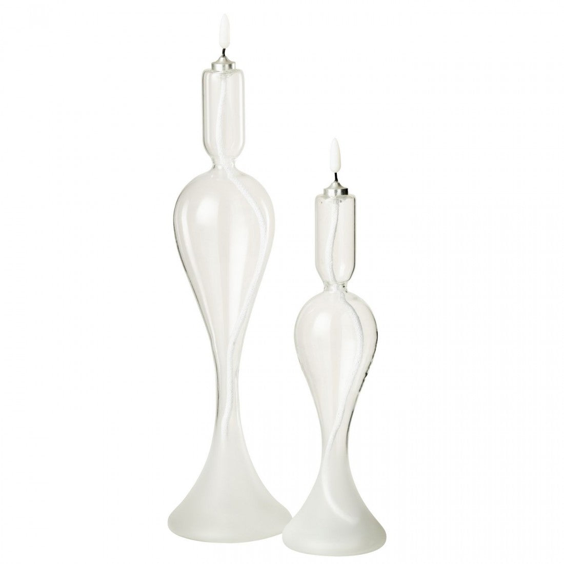 Led Kaars Glas Transparant Small J-Line