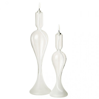 Led Kaars Glas Transparant Small J-Line